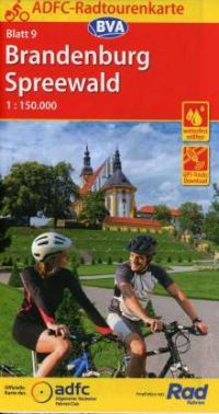 Radtourenkarte Bradndenburg Spreewald