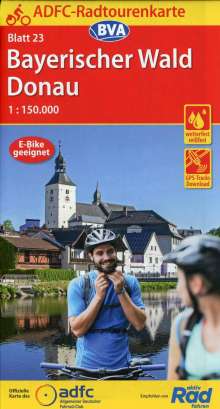 ADFC Radtourenkarte Bayerischer Wald Donau