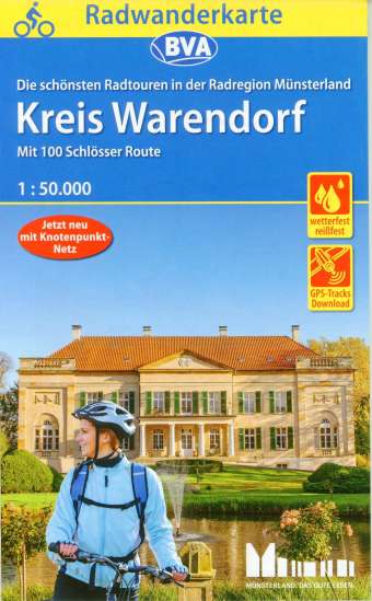 Radkarte Kreis Warendorf Münsterland