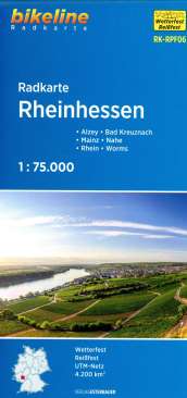 Radkarte Rheinhessen Nahe