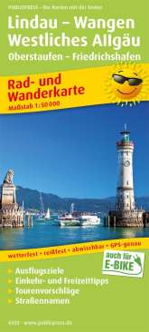 Publicpress Rad- und Wanderkarte

Lindau - Wangen
Westliches Allgu
Oberstaufen - Friedrichshafen
