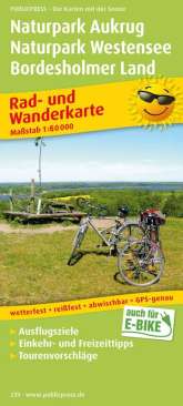Publicpress Rad- und Wanderkarte

Naturpark Aukrug
Naturpark Westensee
Bordesholmer Land