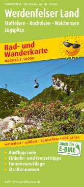 Publicpress Rad- und Wanderkarte

Werdenfelser Land
Staffelsee - Kochelsee - Walchensee - Zugspitze