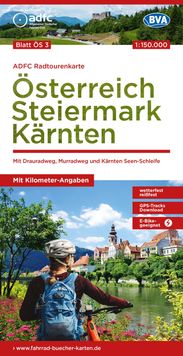 Radkarte Steiermark Kärnten