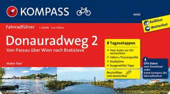 Kompass Donauadweg von Passau über Wien nach Bratislava